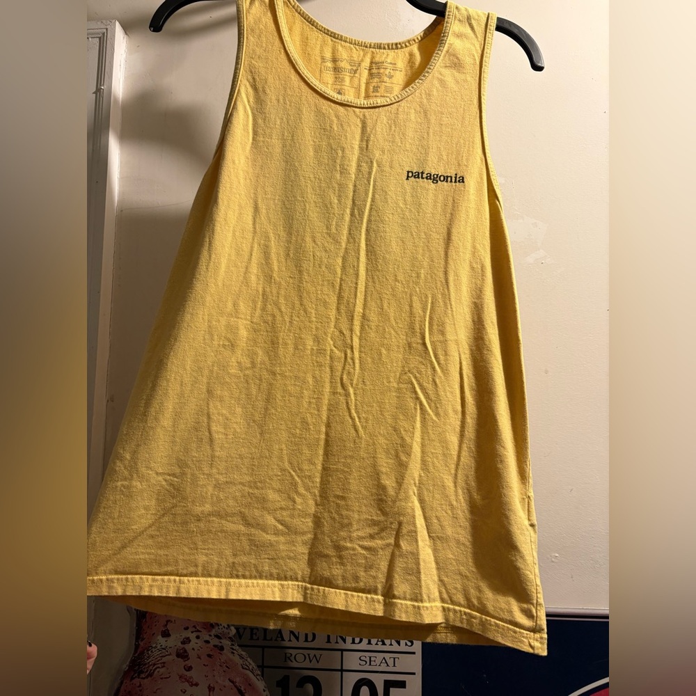 Vintage Patagonia Sunlit Yellow Sleeveless Top